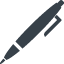 Writing pencil symbol free icon 2