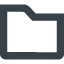 Folder symbol free icon 4