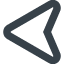 Left triangle arrow free icon 1