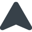 Up triangle arrow free icon 2