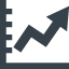 Growth chart free icon 1