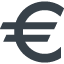 Euro Currency Symbol free icon 1