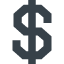 Dollar symbol free icon 5