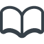 Open book top view free icon 1