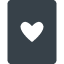 Heart on Playing Cards free icon 2