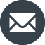 email in a circle free icon 2