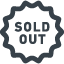 SOLD OUT tag free icon 2