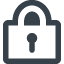 Locked padlock free icon 2