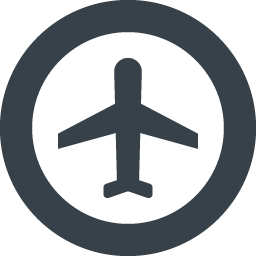 Airplane Inside Circle Free Icon 1 Free Icon Rainbow Over 4500 Royalty Free Icons