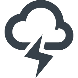 Thunder Storm Cloud Free Icon 1 Free Icon Rainbow Over 4500 Royalty Free Icons