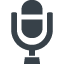 Voice recorder microphone free icon 1
