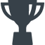 Trophy cup silhouette free icon 1