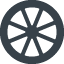 Car Wheel free icon 1