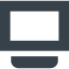 TV monitor free icon 2
