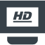 HD monitor free icon 2