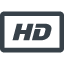 HD symbol free icon 1