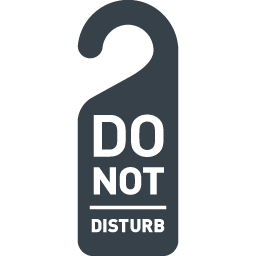 Please Do Not Disturb Sign Free Icon 2 Free Icon Rainbow Over 4500 Royalty Free Icons