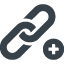 Link building symbol free icon