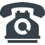 Old typical phone free icon 2