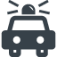Patrol car free icon