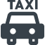 Frontal Taxi Cab free icon 1