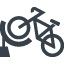 Bike parking signal free icon