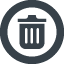 Garbage bin free icon 5