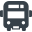 Bus front free icon 2