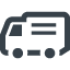 Delivery truck free icon 13
