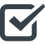 Verified checkbox symbol free icon 5