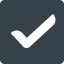 Verified checkbox symbol free icon 15
