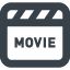 Movie free icon