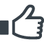 Thumbs Up free icon 1