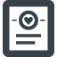 Medical certificate free icon 1
