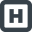 Heliport Symbol free icon 2