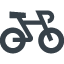 Bicycle side view free icon 5