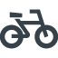 Bicycle side view free icon 6