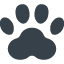 Cat Pawprint free icon