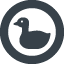 Duck side view Free icon 3