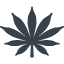Marijuana leaf free icon 1