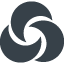 Recycling symbol free icon