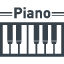 Piano keys free icon 3
