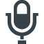 Voice recorder microphone free icon 3
