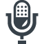 Voice recorder microphone free icon 5