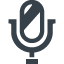 Voice recorder microphone free icon 6