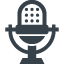 Voice recorder microphone free icon 7