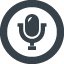 Voice recorder microphone free icon 12