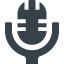 Voice recorder microphone free icon 13