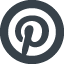 Pinterest Logo free icon 1