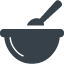 Cooking on bowl free icon